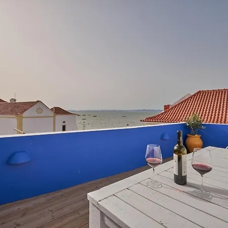 Blue Terrace Perfeito Familias Junto Ao Tejo E Lisboa Appartement